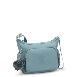 Kipling Crossbodys-GABB S Medium Crossbody Bag with Adjustable Straps - Relaxed Grey (blue)