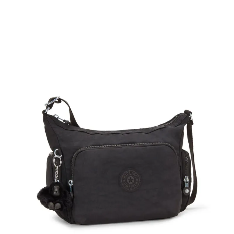 Kipling Crossbodys-GABB S Medium Crossbody Bag with Adjustable Straps - Black Noir (black)