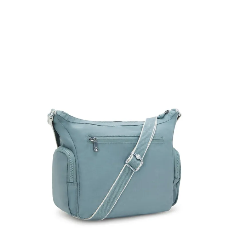 Kipling Crossbodys-GABB S Medium Crossbody Bag with Adjustable Straps - Relaxed Grey (blue)