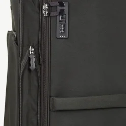 Rock Spinner (4 Wheel) | Softside Luggage-Georgia Extra Large Suitcase (expandable) - Grey