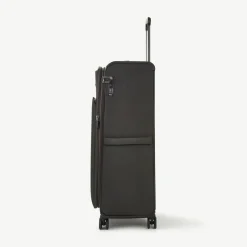 Rock Spinner (4 Wheel) | Softside Luggage-Georgia Extra Large Suitcase (expandable) - Grey