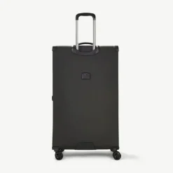 Rock Spinner (4 Wheel) | Softside Luggage-Georgia Extra Large Suitcase (expandable) - Grey