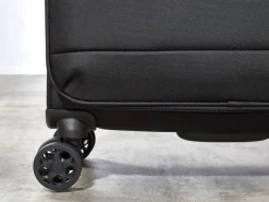 Rock Spinner (4 Wheel) | Softside Luggage-Georgia Extra Large Suitcase (expandable) - Black
