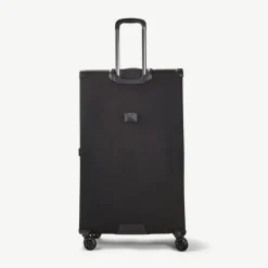 Rock Spinner (4 Wheel) | Softside Luggage-Georgia Extra Large Suitcase (expandable) - Black