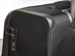 Rock Spinner (4 Wheel) | Softside Luggage-Georgia Large Suitcase (expandable) - Black