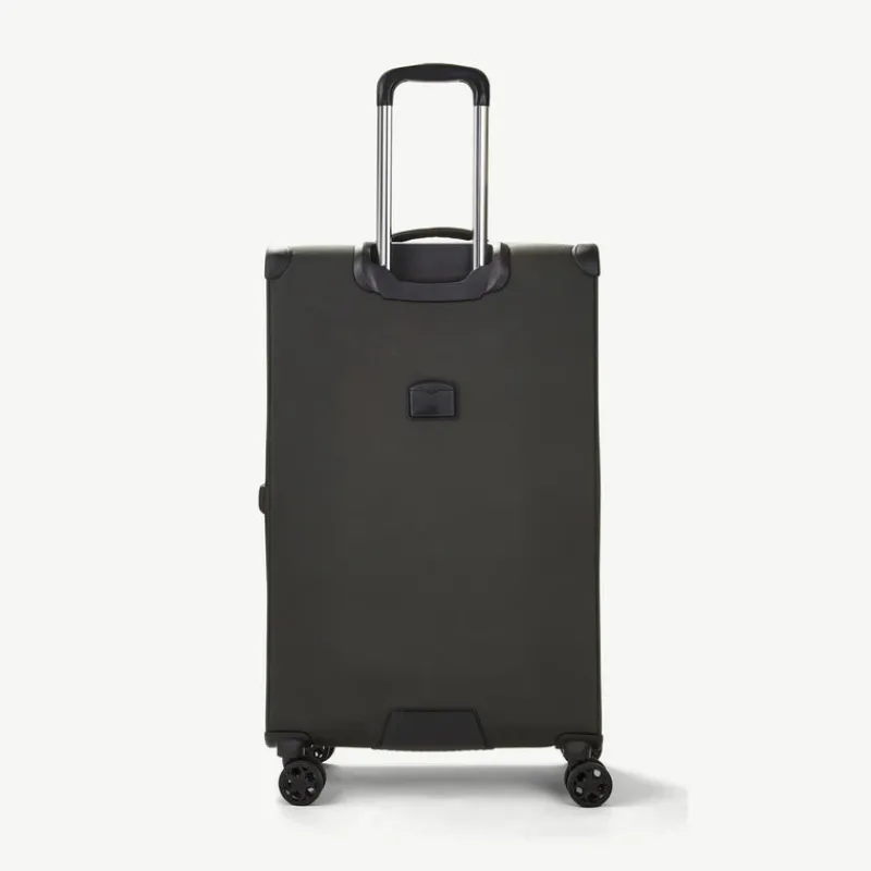 Rock Spinner (4 Wheel) | Softside Luggage-Georgia Large Suitcase (expandable) - Grey