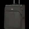 Rock Spinner (4 Wheel) | Softside Luggage-Georgia Medium Suitcase (expandable) - Grey
