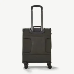 Rock Spinner (4 Wheel) | Softside Luggage-Georgia Small Suitcase (expandable) - Grey