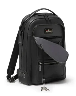 London Luggage Backpacks-HARRISON Bradner Backpack - Black Bombe