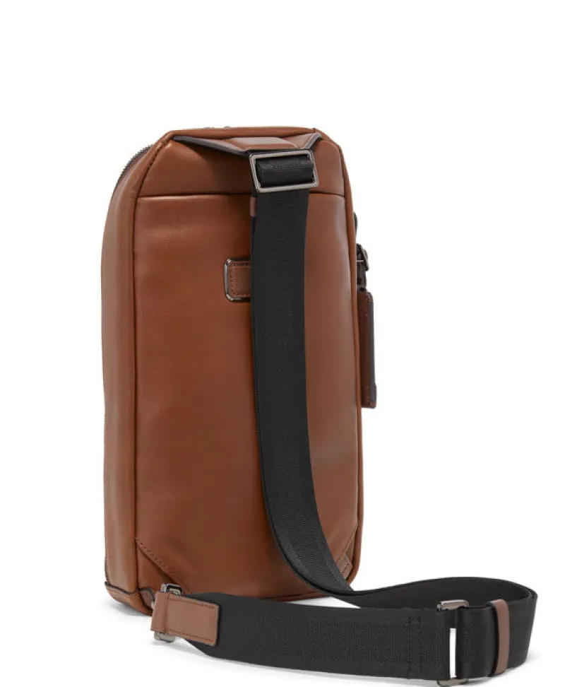 Tumi Sling Bags-Harrison Gregory Sling - Cognac