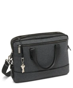 Tumi Briefcases-HARRISON Sycamore Briefcase - Dark Charcoal