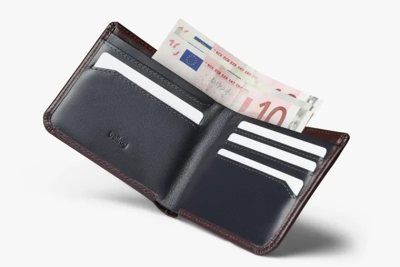 Bellroy Wallets-Hide & Seek Wallet - Deep Plum