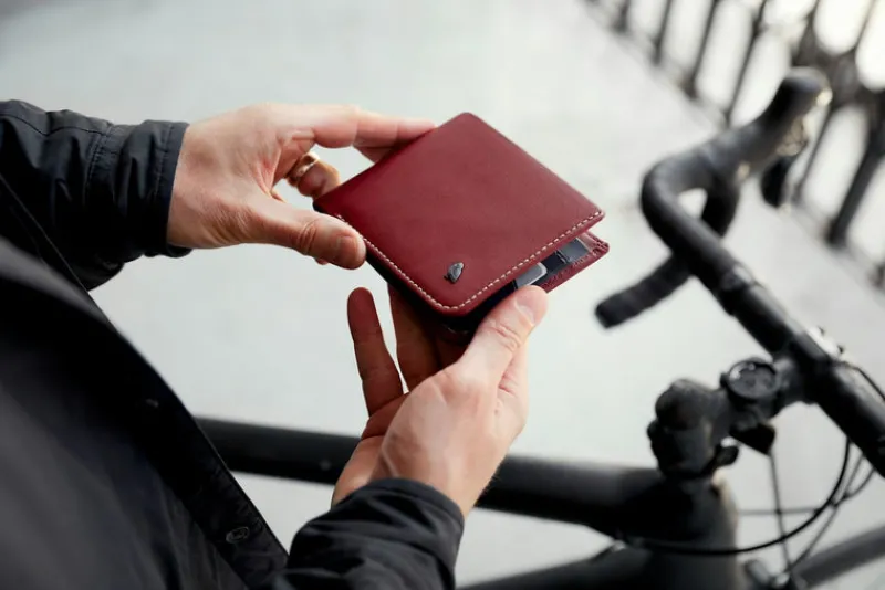 Bellroy Wallets-Hide & Seek Wallet - Deep Plum