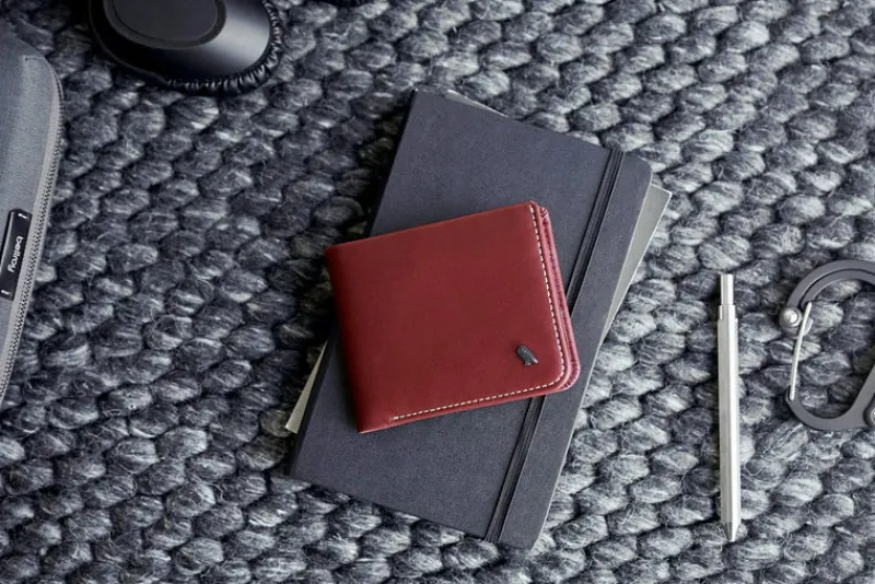Bellroy Wallets-Hide & Seek Wallet - Deep Plum
