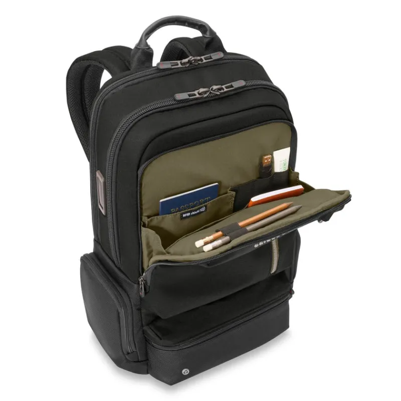 Briggs & Riley Backpacks-HTA Large Cargo Backpack - Black