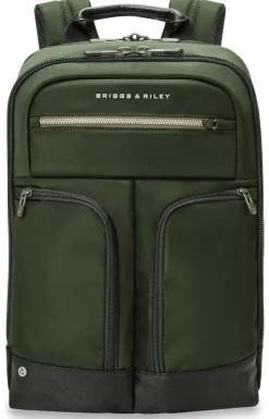 Briggs & Riley Backpacks-HTA Slim Expandable Backpack - Forest