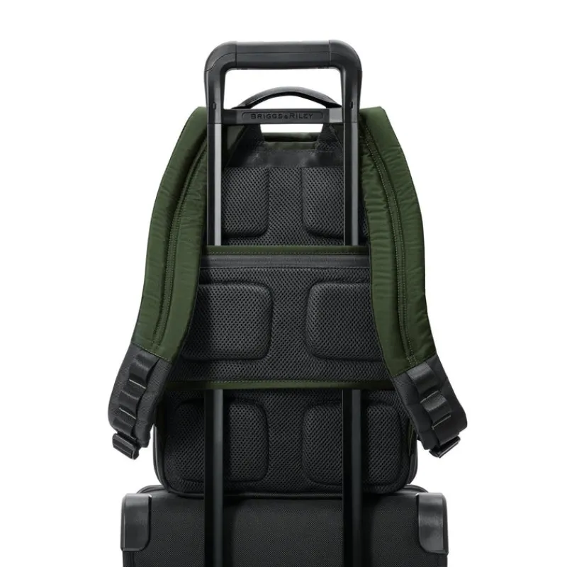 Briggs & Riley Backpacks-HTA Slim Expandable Backpack - Forest