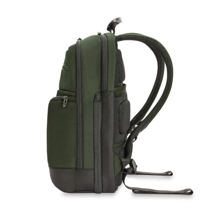 Briggs & Riley Backpacks-HTA Slim Expandable Backpack - Forest
