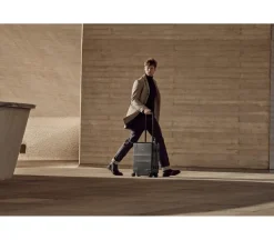 Victorinox Spinner (4 Wheel) | Hardside Luggage-LEXICON Framed Series Global Hardside Carry-On - Black