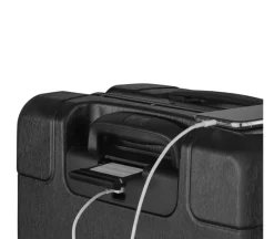 Victorinox Spinner (4 Wheel) | Hardside Luggage-LEXICON Framed Series Global Hardside Carry-On - Black
