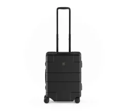 Victorinox Spinner (4 Wheel) | Hardside Luggage-LEXICON Framed Series Global Hardside Carry-On - Black