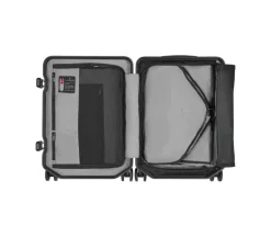 Victorinox Spinner (4 Wheel) | Hardside Luggage-LEXICON Framed Series Global Hardside Carry-On - Black