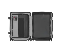 Victorinox Spinner (4 Wheel) | Hardside Luggage-LEXICON Framed Series Global Hardside Carry-On - Black