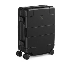 Victorinox Spinner (4 Wheel) | Hardside Luggage-LEXICON Framed Series Global Hardside Carry-On - Black