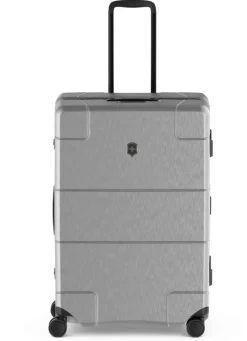 Victorinox Hardside Luggage-LEXICON Framed Series Large Hardside Case - Silver