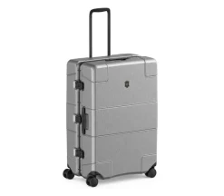 Victorinox Hardside Luggage-LEXICON Framed Series Large Hardside Case - Silver