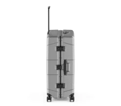 Victorinox Hardside Luggage-LEXICON Framed Series Large Hardside Case - Silver