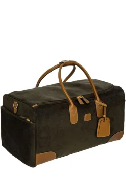 Brics Softside Luggage | Check-in Luggage-Life Holdall Carry On 21" - Olive