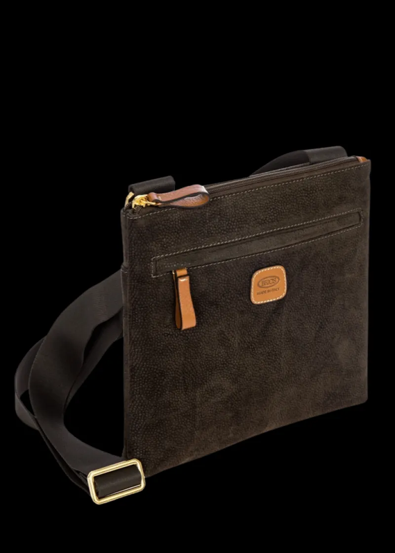 Brics Shoulder Bags-Life Shoulderbag EMMA - Olive