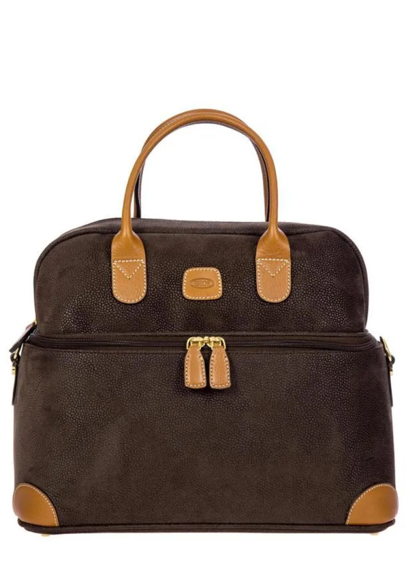 Brics Toiletry Bags-Life Toiletry Carry On - Olive