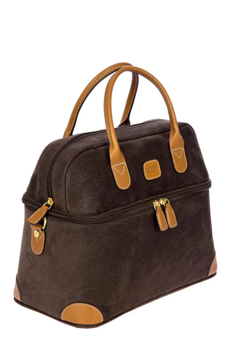 Brics Toiletry Bags-Life Toiletry Carry On - Olive