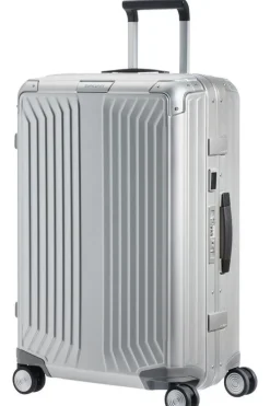 Samsonite Spinner (4 Wheel) | Aluminium Luggage-Lite-Box Alu Spinner Aluminium (4 Wheels) 69cm - Aluminium