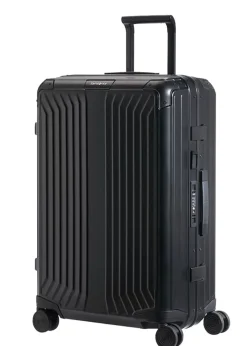 Samsonite Spinner (4 Wheel) | Aluminium Luggage-Lite-Box Alu Spinner Aluminium (4 Wheels) 69cm - Black