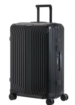 Samsonite Spinner (4 Wheel) | Aluminium Luggage-Lite-Box Alu Spinner Aluminium (4 Wheels) 69cm - Black