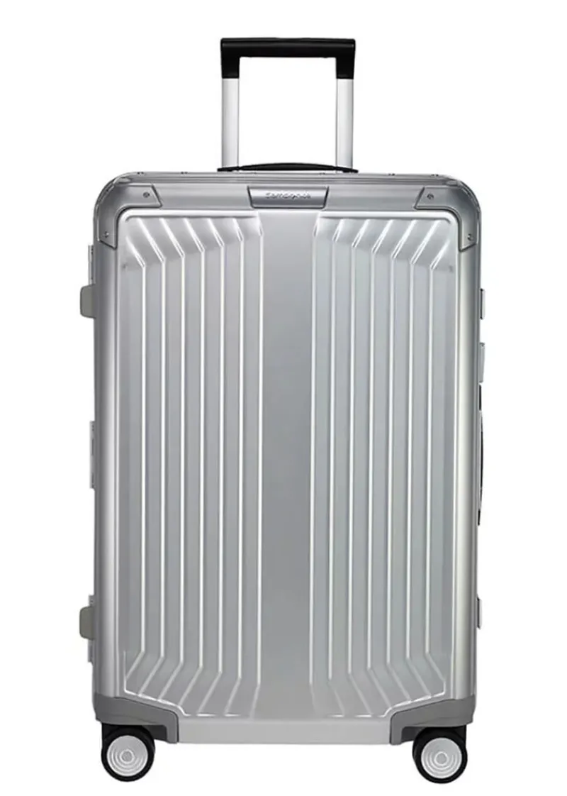 Samsonite Spinner (4 Wheel) | Aluminium Luggage-Lite-Box Alu Spinner Aluminium (4 Wheels) 69cm - Aluminium