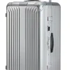 Samsonite Spinner (4 Wheel) | Aluminium Luggage-Lite-Box Alu Trunk 74cm - Aluminium