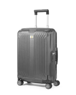 Samsonite Spinner (4 Wheel) | Lightweight Luggage-LITE-BOX Spinner (4 wheels) 55cm - Eclipse Grey