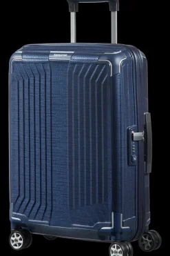 Samsonite Spinner (4 Wheel) | Lightweight Luggage-LITE-BOX Spinner (4 wheels) 55cm - Deep Blue