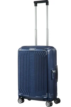 Samsonite Spinner (4 Wheel) | Lightweight Luggage-LITE-BOX Spinner (4 wheels) 55cm - Deep Blue