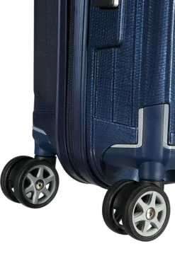 Samsonite Spinner (4 Wheel) | Lightweight Luggage-LITE-BOX Spinner (4 wheels) 55cm - Deep Blue