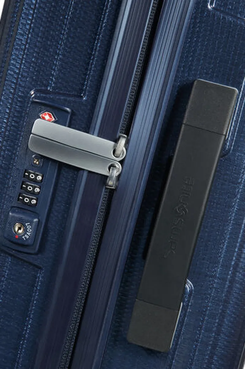 Samsonite Spinner (4 Wheel) | Lightweight Luggage-LITE-BOX Spinner (4 wheels) 55cm - Deep Blue