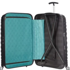 Samsonite Spinner (4 Wheel) | Lightweight Luggage-Lite-Shock 69cm Spinner (4 Wheel) - Black