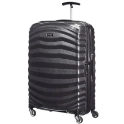 Samsonite Spinner (4 Wheel) | Lightweight Luggage-Lite-Shock 69cm Spinner (4 Wheel) - Black