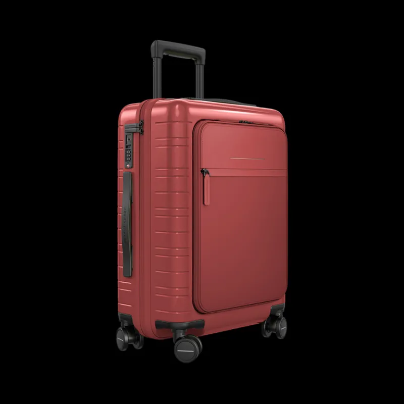 Horizn Studios Cabin Luggage-M5 Essential Cabin Luggage (37L) - Glossy True Red