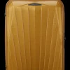 Samsonite Spinner (4 Wheel) | Hardside Luggage-MAJOR-LITE 69cm Spinner (4wheels) - Saffron Yellow