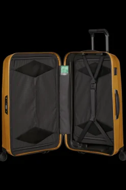Samsonite Spinner (4 Wheel) | Hardside Luggage-MAJOR-LITE 69cm Spinner (4wheels) - Saffron Yellow